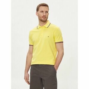 Tommy Hilfiger Pólóing 1985 MW0MW30750 Sárga Slim Fit kép