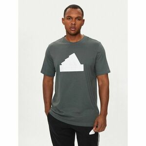 adidas Póló Future Icons Badge of Sport IZ1623 Zöld Regular Fit kép