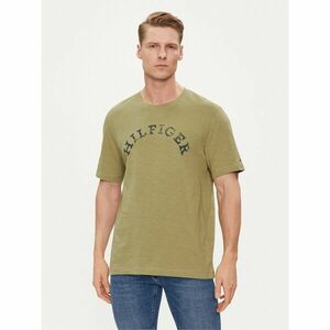 Tommy Hilfiger Póló Arched MW0MW34432 Zöld Regular Fit kép
