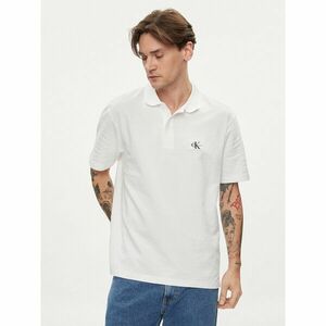 Calvin Klein Jeans Pólóing J30J325433 Fehér Regular Fit kép