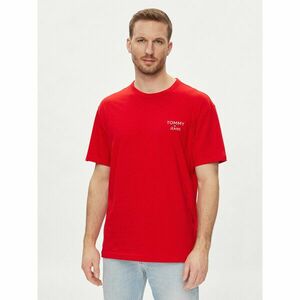 Tommy Jeans Póló DM0DM18872 Piros Regular Fit kép