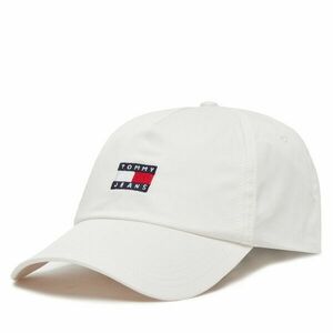 Baseball sapka Tommy Jeans Heritage Core Cap AM0AM12933 Fehér kép