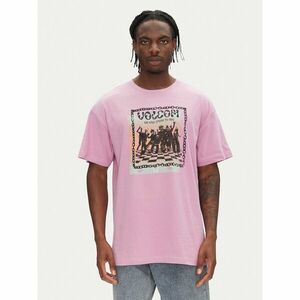 Volcom Póló Filip Rygalski A4312506 Rózsaszín Loose Fit kép