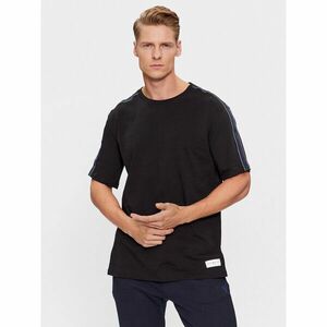 Tommy Hilfiger Póló Logo UM0UM03005 Fekete Regular Fit kép