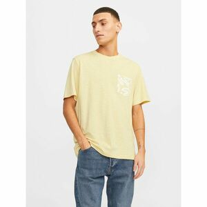 Jack&Jones Póló Lafayette 12250435 Sárga Standard Fit kép