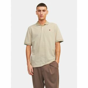 Jack&Jones Pólóing Bluwin 12169064 Bézs Regular Fit kép