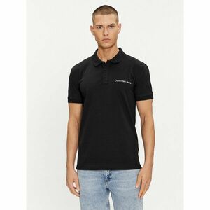 Calvin Klein Jeans Pólóing Institutional J30J325495 Fekete Regular Fit kép