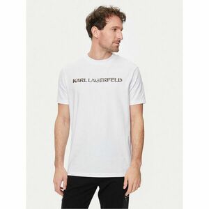 KARL LAGERFELD Póló 755053 542221 Fehér Regular Fit kép