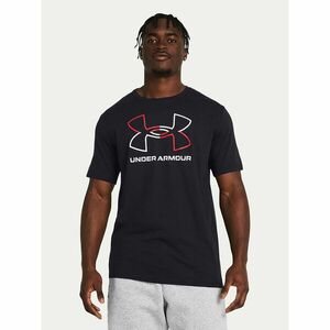 Under Armour Póló Ua Gl Foundation Update Ss 1382915-001 Fekete Loose Fit kép