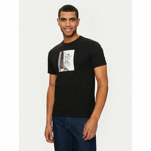 Calvin Klein Póló Shadow Photo K10K113108 Fekete Regular Fit kép