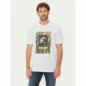 Boss Póló Te_Tucan 50516012 Fehér Regular Fit kép