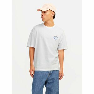Jack&Jones Póló Jorfrutti 12256926 Fehér Wide Fit kép