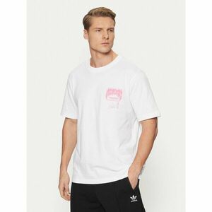 adidas Póló Trefoil Series Fashion Elevated Tee JD0665 Fehér Regular Fit kép
