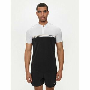 Boss Pólóing Pariq MB 6 50519864 Fekete Slim Fit kép