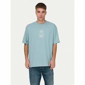 Only & Sons Póló Malik 22029484 Kék Relaxed Fit kép