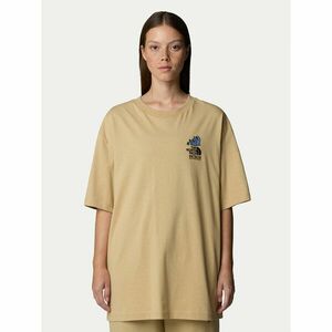 The North Face Póló Unisex Mountain Cleanup NF0A8C4D Bézs Oversize kép