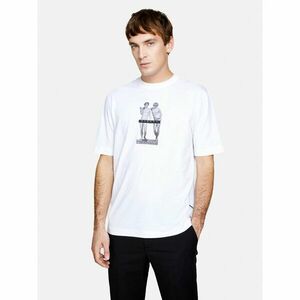 Sisley Póló 3I1XS103I Fehér Regular Fit kép