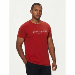 Tommy Hilfiger Póló Logo MW0MW11797 Piros Regular Fit kép