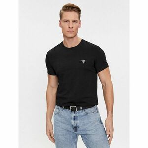 Guess Póló Caleb U97M00 KCD31 Fekete Slim Fit kép
