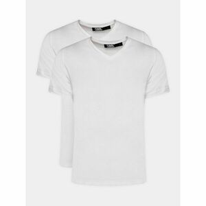 KARL LAGERFELD 2 póló készlet 765001 500298 Fehér Slim Fit kép