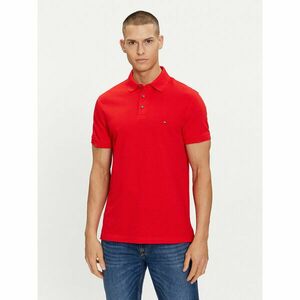 Tommy Hilfiger Pólóing 1985 MW0MW17771 Piros Slim Fit kép