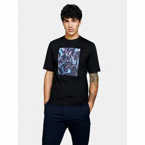 Sisley Póló 3I1XS103I Fekete Regular Fit kép