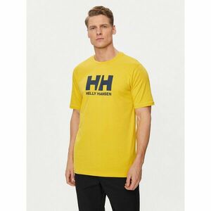 Helly Hansen Póló Hh Logo T-Shirt 33979 Sárga Regular Fit kép