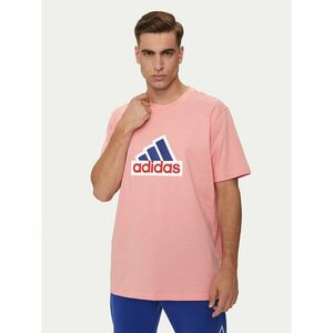 adidas Póló Future Icons Badge of Sport IS8342 Rózsaszín Loose Fit kép