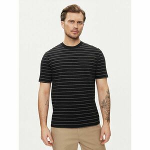 Sisley Póló 3QPBS103C Fekete Regular Fit kép
