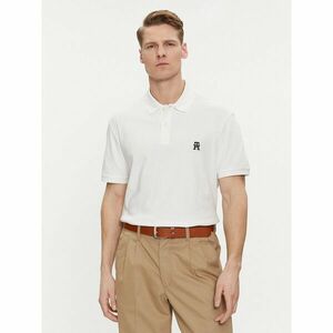 Tommy Hilfiger Pólóing Interlock MW0MW34783 Fehér Regular Fit kép