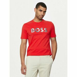 Boss Póló Thompson 15 50513382 Piros Regular Fit kép