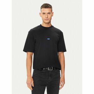 Hugo Póló Nieros 50509991 Fekete Regular Fit kép