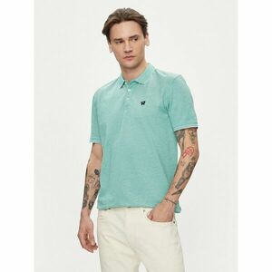 Wrangler Pólóing Refined 112350393 Zöld Regular Fit kép
