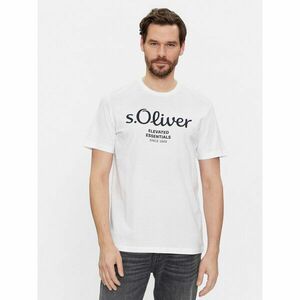 s.Oliver Póló 2139909 Fehér Regular Fit kép