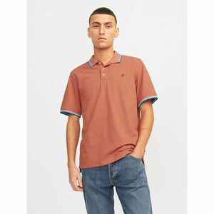 Jack&Jones Pólóing Bluwin 12169064 Narancssárga Regular Fit kép