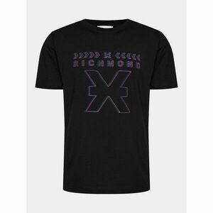 Richmond X Póló Ikiom UMP24141TS Fekete Regular Fit kép