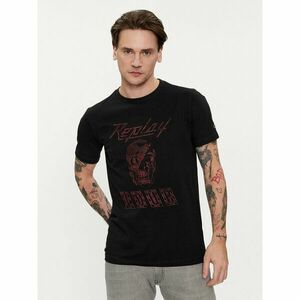 Replay Póló M6761.000.23608P Fekete Regular Fit kép