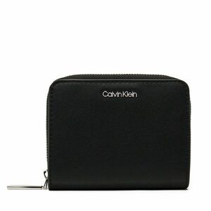 Női pénztárca Calvin Klein Ck Must Md Zip Around W/Flap LV04F1029G Fekete kép