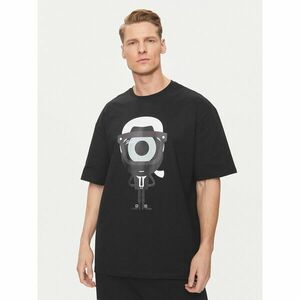 KARL LAGERFELD Póló 755098 542270 Fekete Regular Fit kép