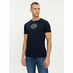 Tommy Hilfiger Póló Global Stripe MW0MW34388 Sötétkék Regular Fit kép