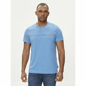 Tommy Hilfiger Póló Stripe Chest MW0MW34428 Kék Regular Fit kép