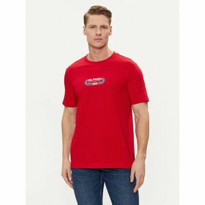 Tommy Hilfiger Póló Track Graphic MW0MW34429 Piros Regular Fit kép