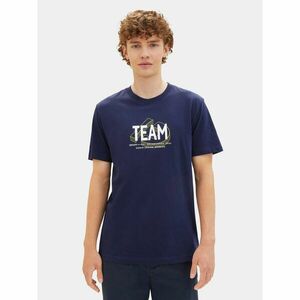 Tom Tailor Denim Póló 1040838 Sötétkék Regular Fit kép