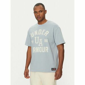 Under Armour Póló Heavyweight Varsity 1390179 Kék Oversize kép