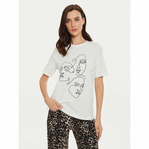 Vila Póló Sybil 14097370 Fehér Regular Fit kép