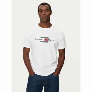 Tommy Hilfiger Póló MW0MW36455 Fehér Regular Fit kép