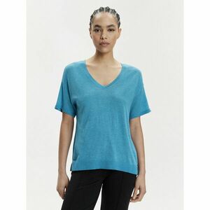 Vila Póló Abella 14089540 Kék Relaxed Fit kép