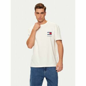 Tommy Jeans Póló Fun Novelty DM0DM19686 Ekru Regular Fit kép
