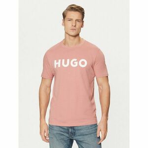 HUGO Póló Dulivio 50467556 Rózsaszín Regular Fit kép