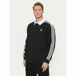 adidas Pólóing adicolor Rugby IZ4806 Fekete Regular Fit kép